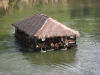 Plovoucí ubytování v národním parku Sai Yok
