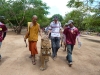 Tygří chrám, procesí návštěvníků na místo focení