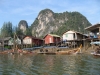 Domy na kůlech, záliv Phang Nga